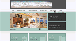 Desktop Screenshot of livingmalibu.com